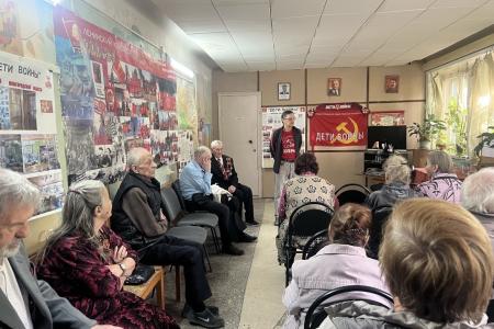 Саратовское отделение организации "Дети войны" провело собрание в канун Дня пожилого человека