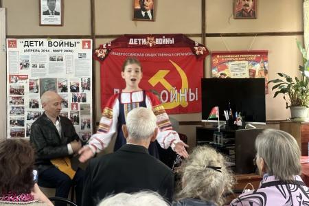 Саратовское отделение организации "Дети войны" провело собрание в канун Дня пожилого человека