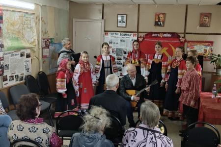 Саратовское отделение организации "Дети войны" провело собрание в канун Дня пожилого человека