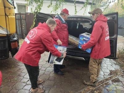 Жителям ЛНР доставлен гуманитарный груз  при поддержке Сергея Гаврилова