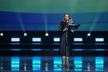 Мария Дробот в Кремле передала приветствие лидера КПРФ участникам фестиваля «Имена России»