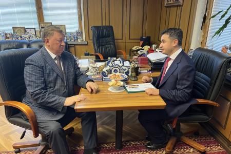Владимир Кашин провёл встречу с генеральным директором «Росагролизинга» Владимиром Балтером