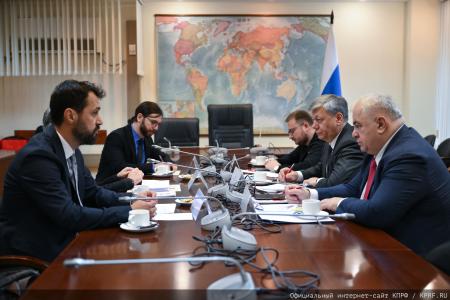 Дмитрий Новиков и Казбек Тайсаев обсудили с руководством партии «Левица» развитие сотрудничества России и Северной Македонии