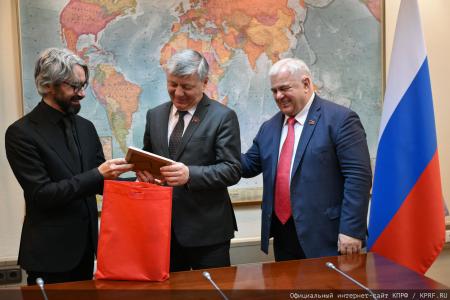 Дмитрий Новиков и Казбек Тайсаев обсудили с руководством партии «Левица» развитие сотрудничества России и Северной Македонии