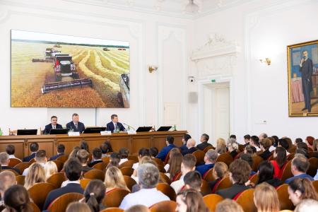 В.И.Кашин встретился с преподавателями, аспирантами и студентами Российского государственного аграрного университета – МСХА им. К.А. Тимирязева